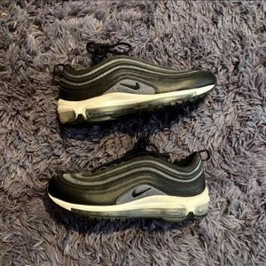 Nike Air Max 97 Shoes in Black with Glitter